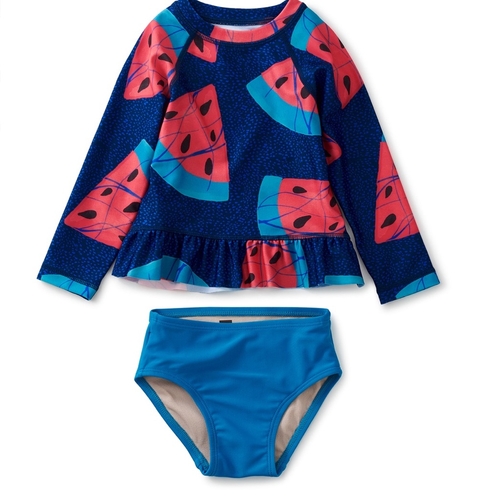 Tea Collection rash guard baby swim set
